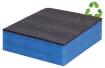 Multilayer-Schaumstoff schwarz-blau 500 x 1.000 x 70 mm für Werkzeugeinlage, Werkzeugwand,