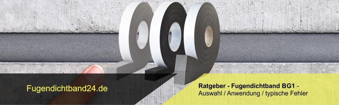 Ratgeber - Header Fugendichtband BG1