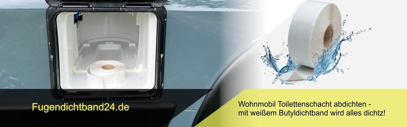 Wohnmobil-Toilettenschacht abdichten