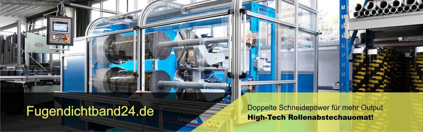 Präzisions-Schneidemaschine für individuelle Breiten von Fugendichtbänder