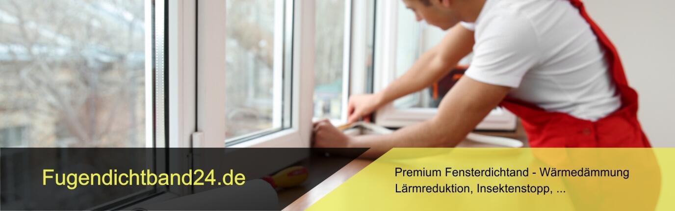 Fensterdichtbänder / Vorlegebänder zum Dichten, Dämmen, Weichlagern ...