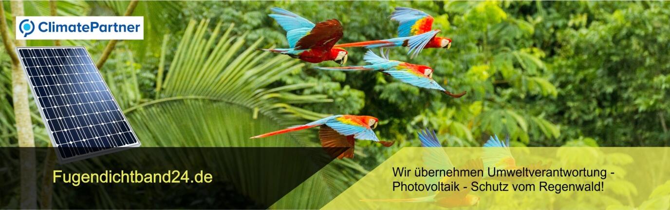 Klimaschutz und Nachhaltigkeit - die Fugendichtband24 GmbH übernimmt Verantwortung für unsere Umwelt