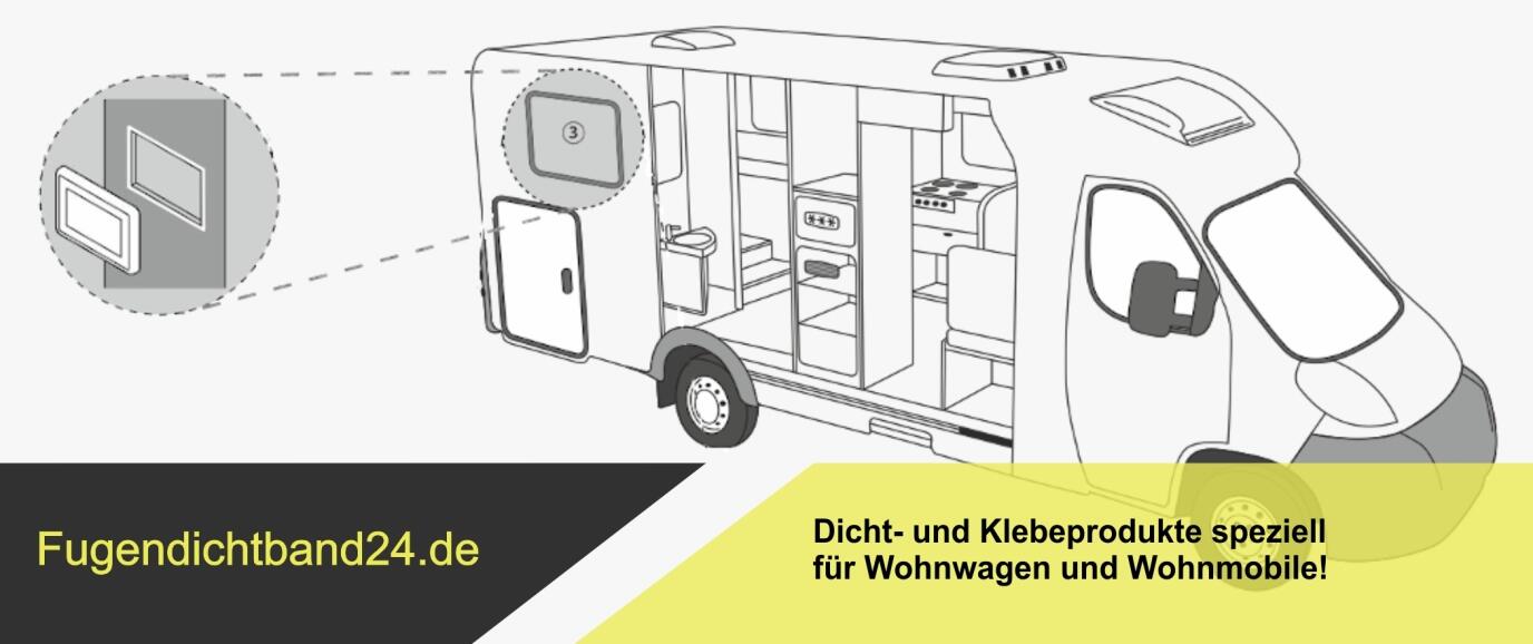 Dicht- und Klebeprodukte speziell für Wohnwagen und Wohnmobile