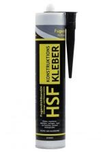 HSF Konstruktionskleber schwarz - 310ml Kartusche