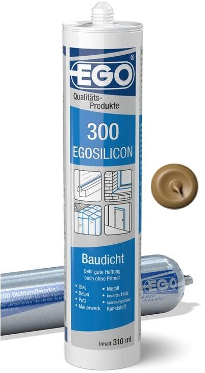 EGOSILICON 300 baudicht 310ml Kartusche Eiche hell