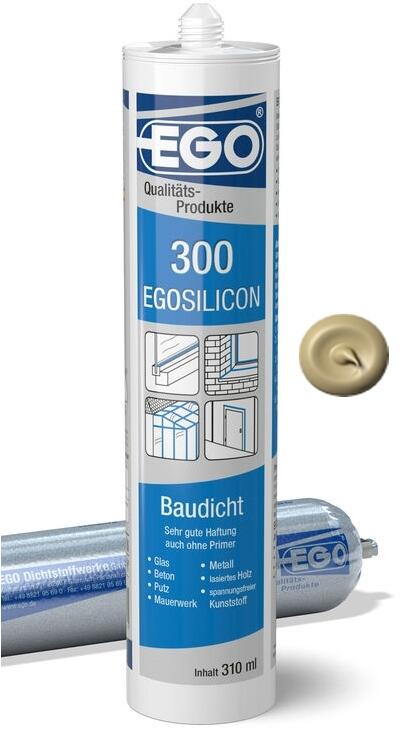 EGOSILICON 300 baudicht 310ml Kartusche sandbeige
