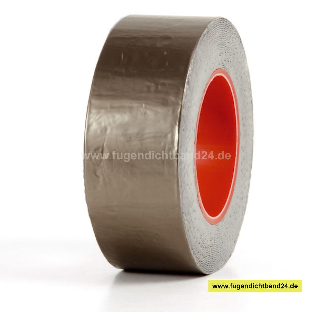 Gerband 607 - Aluminium Butyl Dichtungsband 1mm x 75mm - 10m Rolle - bleigrau