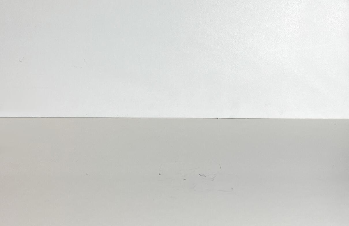 Klebedarstellung - Hochwasser-Dichband - abgetupft entsprechend Butylentfernung - weitere Reinigung