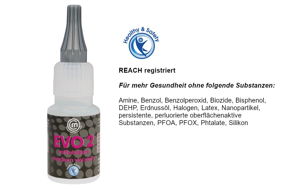 reach registrierter Sekundenkleber mittelviskos für mehr Gesundheit
