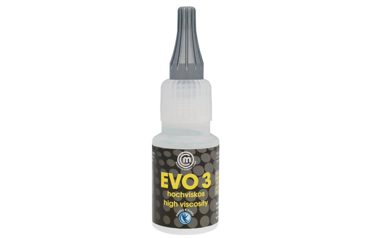MD Glue EVO3 - zähflüssiger Sekundenkleber für poröse Materialien - 20 g - Sekundenkleber MD EVO3 - hochviskos