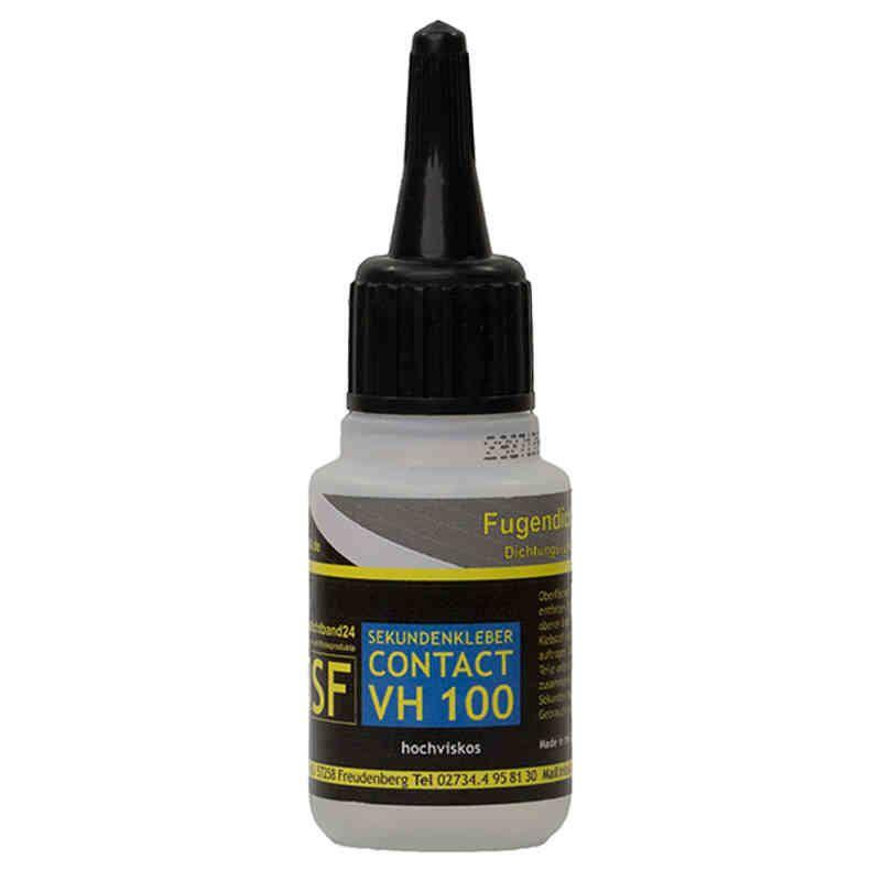 HSF - VH100 Sekundenkleber /  dickflüssiger Cyanacrylatkleber für saugende und poröse Werkstoffe