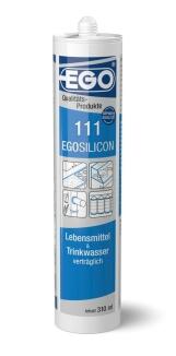 EGOSILICON 111 Lebensmittel & Trinkwasser transparent 310ml Kartusche