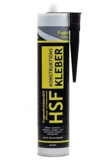 HSF Konstruktionskleber schwarz - 310ml Kartusche