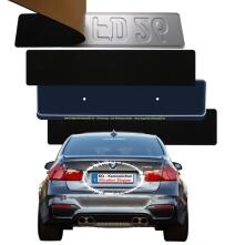 Kennzeichen-Vibration-Stopp - Doppelpack 1 + 3 mm - Montage vor und im Nummerschild-Halter