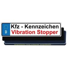 Vibrationsschutz Unterlage für Kennzeichen und Kennzeichenhalter  Nummernschild