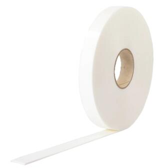 HSF Vorlegeband 1mm Stärke - weiss - diverse Breiten 10m Rolle