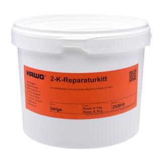 KAWO 2-K Reparaturkit - beige - 5kg Eimer