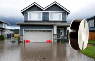 Hochwasser-Dichtband für Türen und Fenster