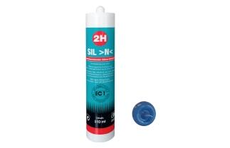 2H SIL N fernblau - Silikon / Neutrales System – 310ml Kartusche