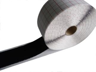 Aluminium-Butyl Dichtungsband 0,8mm x 35mm - 10m Rolle