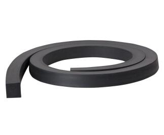 50 Meter EPDM Vierkantprofil 15° Shore A - ohne Kleber - 20mm x 2mm