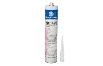 MD Flex PU - dauerelastischer Kleb- und Dichtstoff weiß - Kartuschentext 1