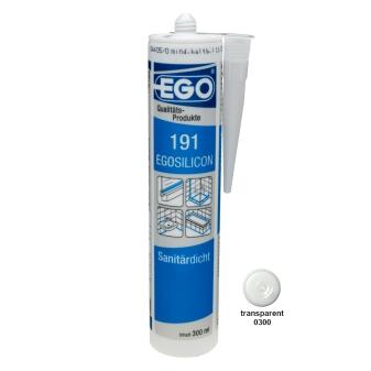 EGOSILICON 151 Sanitärsilikon - transparent - 310ml Kartusche