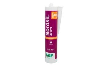 NKF - Nordsil - AC Acryl Dichtstoff auf Wasserbasis - weiß - 310 ml Kartusche