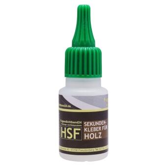 HSF Sekundenkleber Holz - mittelflüssig für poröse Materialien