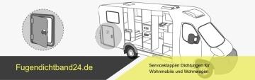 Serviceklappen Dichtungen - So verhindern Sie Wassereintritt am Wohnmobil / Wohnwagen