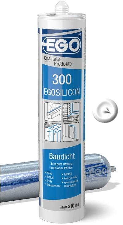 EGOSILICON 300 baudicht 310ml Kartusche weiss