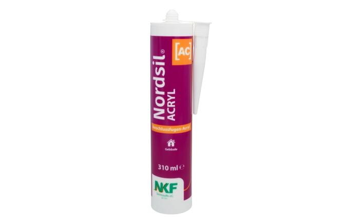 NKF - Nordsil - AC Acryl weiß - 310 ml Kartusche