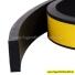 EPDM / Moosgummi Vierkantprofil 15mm x 4mm einseitig selbstklebend ca. 15° Shore A