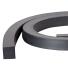 Detailansicht EPDM / Moosgummi Vierkantprofil ohne Kleber - 15° Shore A - 20mm x 20mm