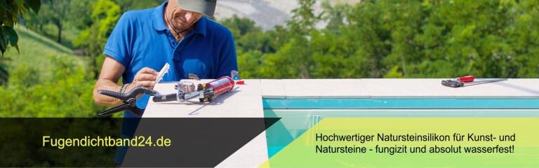 Hochwertiger Natursteinsilikon für Natur- und Kunststeine - UV-, Witterungs- und Alterungsbeständig - wasserfest