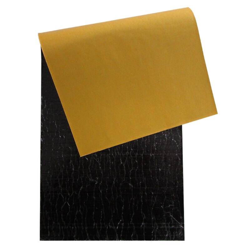 Spezial Anti-Dröhn-Matte - Bitumen Dämmmatte selbstklebend|25cm x 20cm