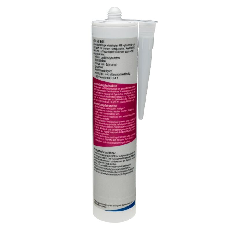 EGO MS 805 - Klebstoff und Dichtstoff - weiß - 290 ml Kartusche hinten