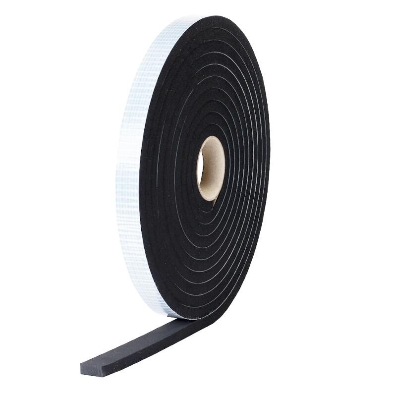 EPDM Zellkautschuk einseitig selbstklebend 5m Rolle 15mm Stärke diverse Breiten