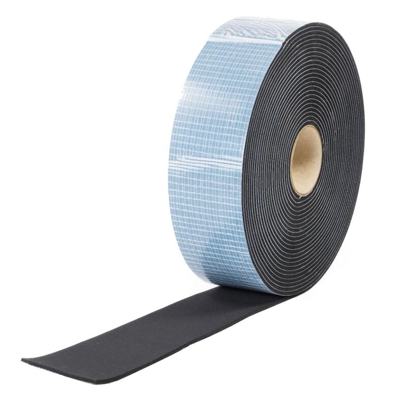 EPDM Zellkautschuk einseitig selbstklebend 10m Rolle - 2mm x diverse Breiten