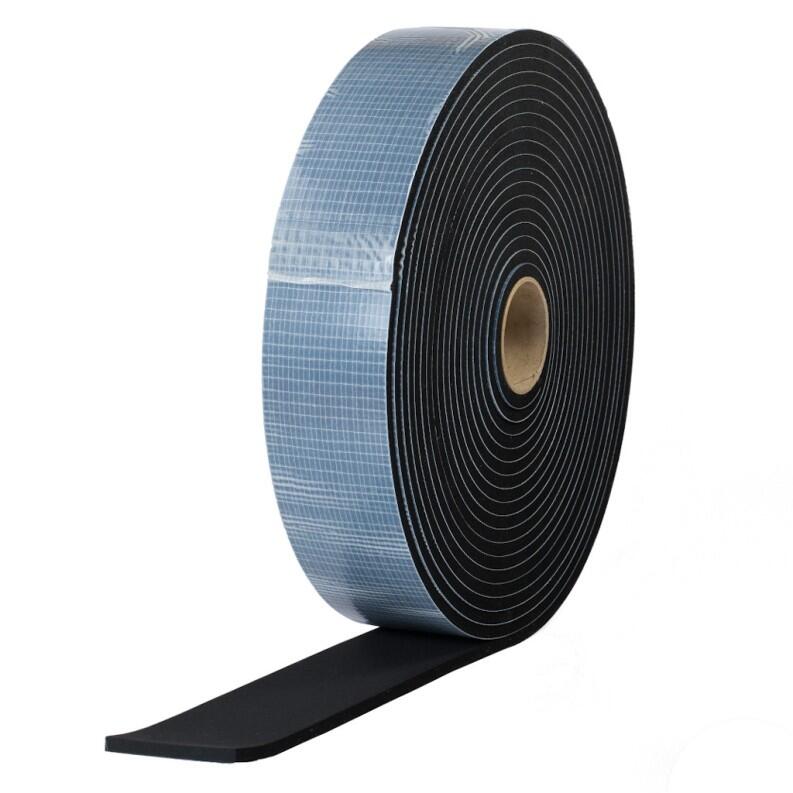 Neopren Zellkautschuk 8mm Stärke verschiedene Breiten einseitig selbstklebend 5m Rolle