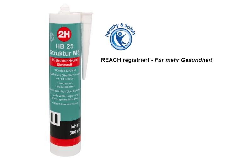 reach registrierter Strukturdichtsoff körnig für außen und innen