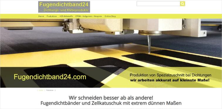 Unternehmen Fugendichtband24 GmbH - Experte für Dichtungs- und Klebeprodukte